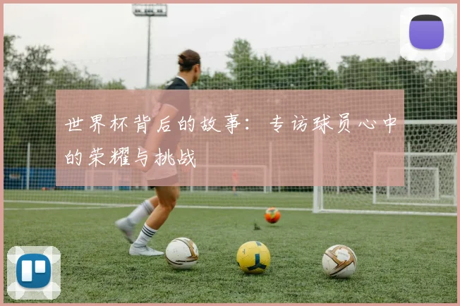 世界杯背后的故事：专访球员心中的荣耀与挑战