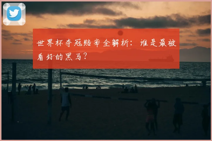 世界杯夺冠赔率全解析：谁是最被看好的黑马？
