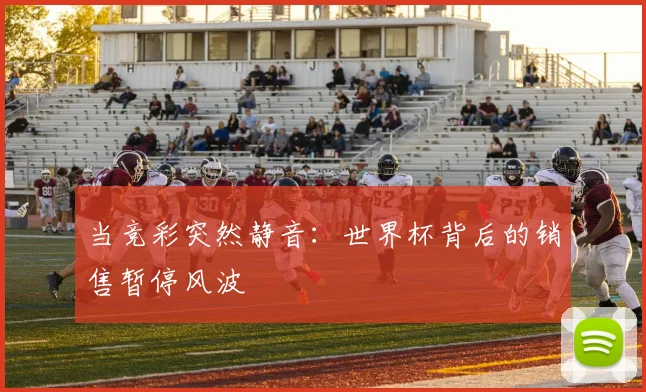当竞彩突然静音：世界杯背后的销售暂停风波
