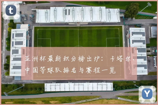 亚洲杯最新积分榜出炉：卡塔尔、中国等球队排名与赛程一览