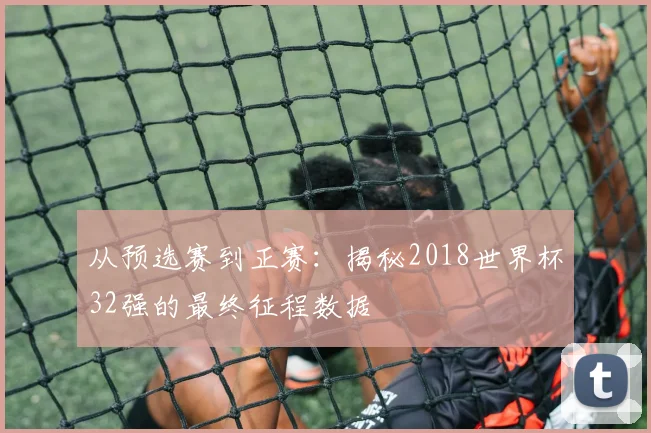 从预选赛到正赛：揭秘2018世界杯32强的最终征程数据